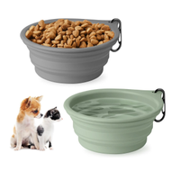 Collapsible Pet Bowls (two pack)