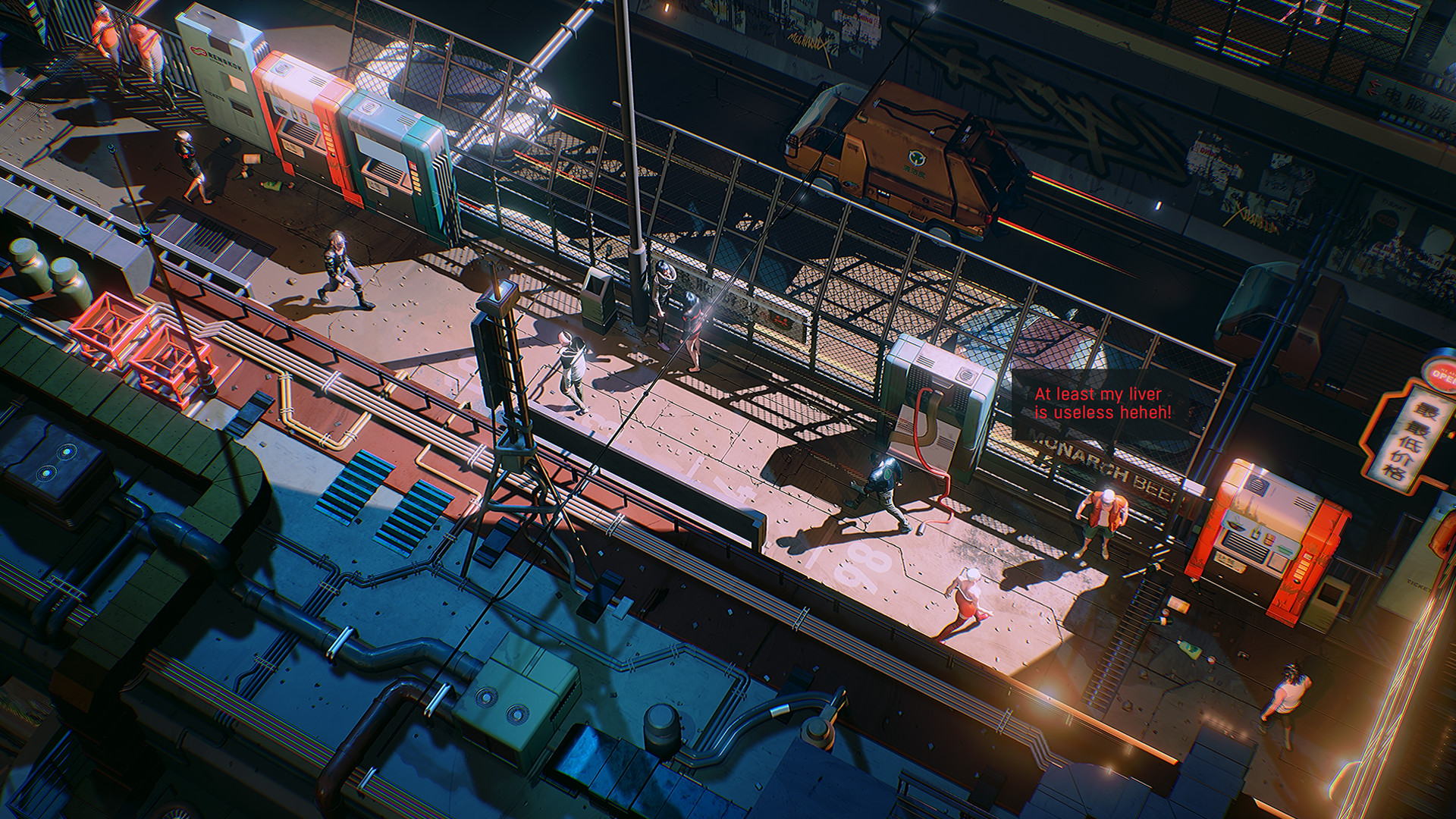 A screenshot of Ruiner.