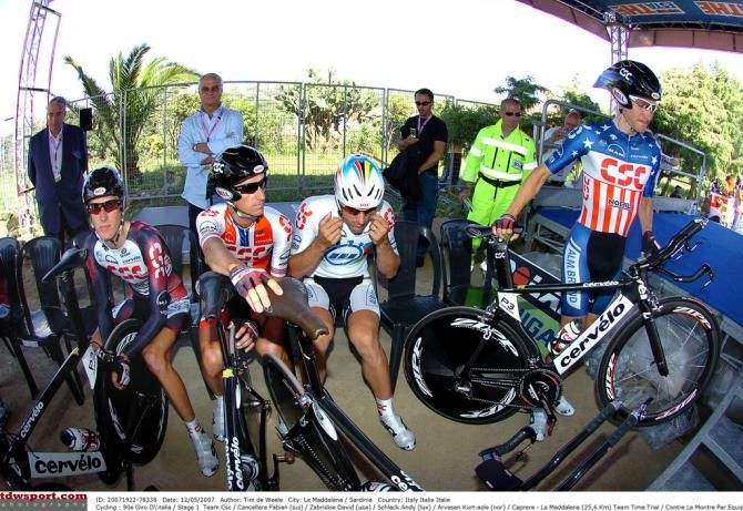 Team CSC had a few national and world champions in 2007