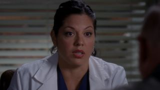 Callie arguing with her father over The Bible