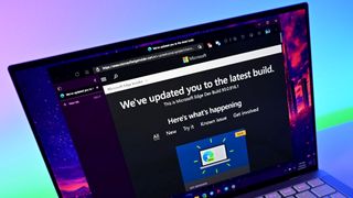 Microsoft Edge update page