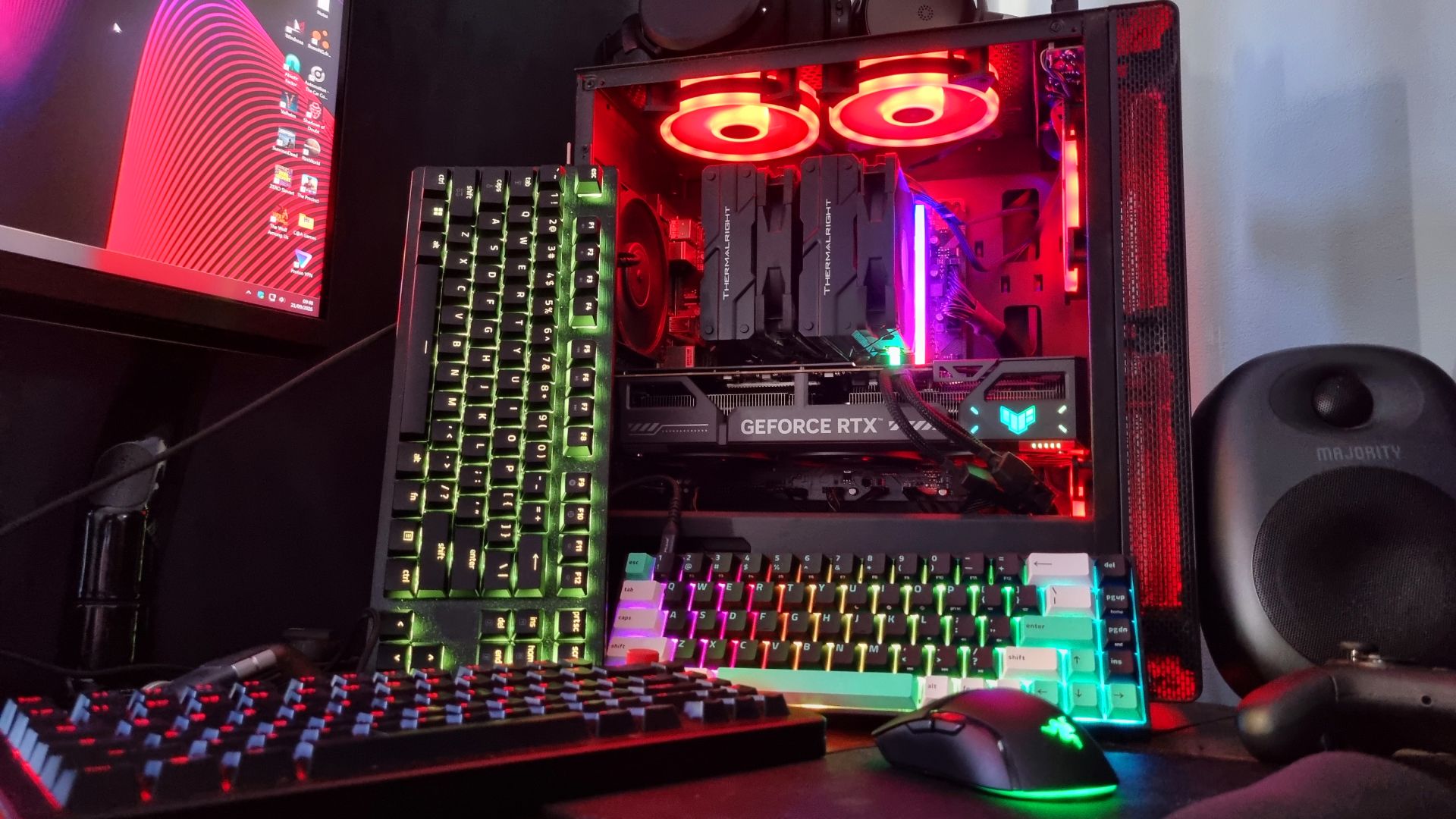 Full unicorn vomit, or stealthed-out mean machine? I want to know how much RGB festoons your gaming PC, please and thank you