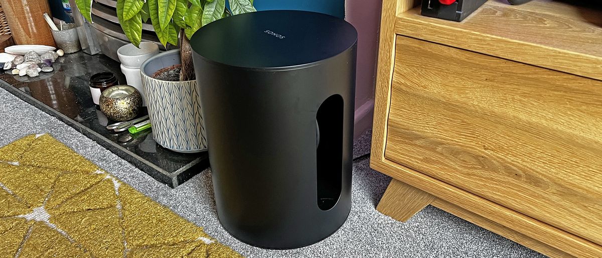 Sonos Sub Mini in living room