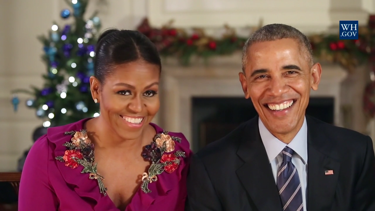 President Barack and Michelle Obama