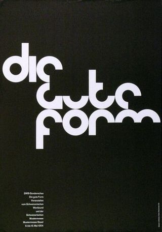 poster designs: Die Gute Form