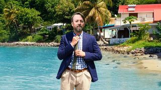 David Mitchell in Death in Paradise if he'd have been cast