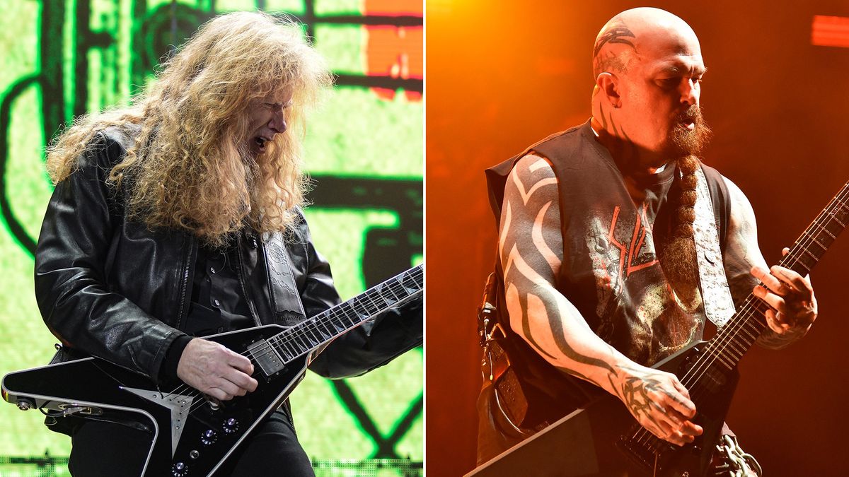Dave Mustaine responds to praise from Kerry King: “It's not every day one of the most fearsome guitarists in the world gives you a compliment”