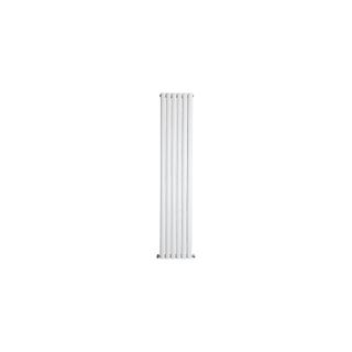 vertical white radiator