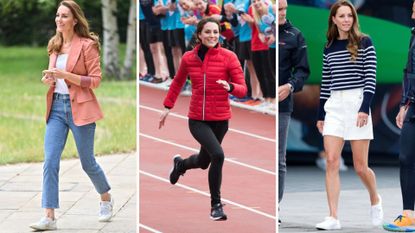 Kate Middleton's trainers: Veja, New Balance, Superga