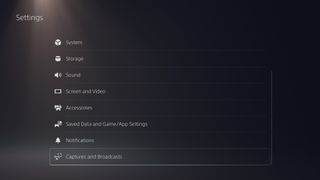 How to change PS5 capture video format