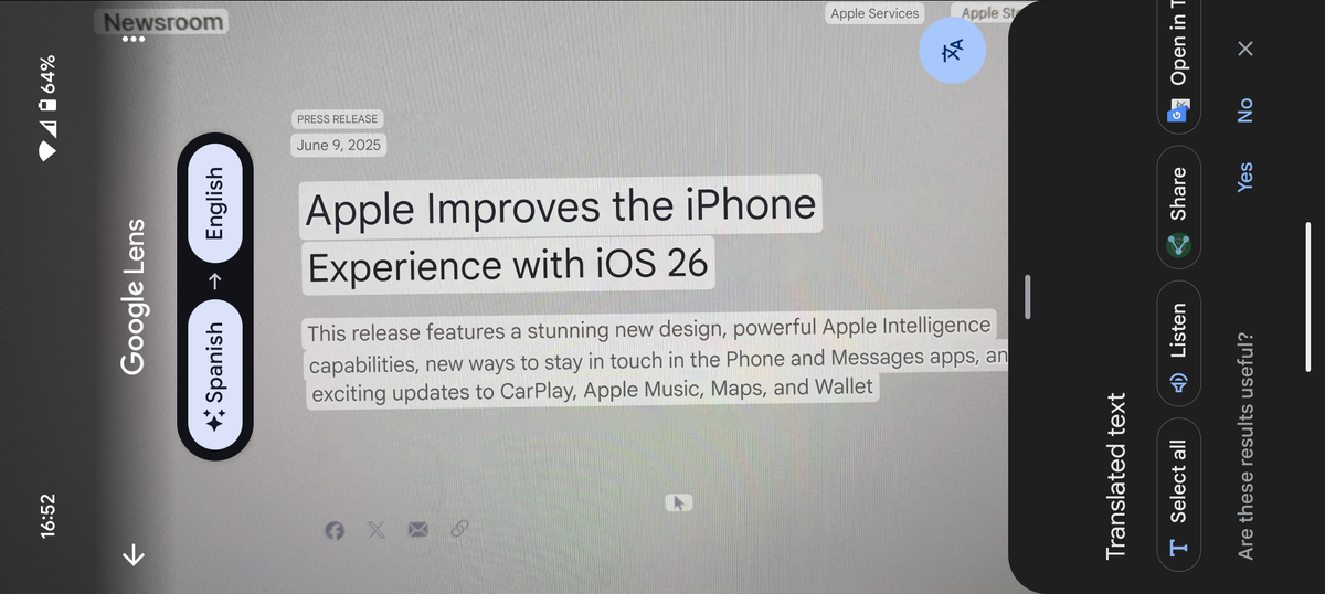 ai translation google translate spanish