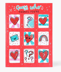 Guess Who Advent Calendar Valentine's Card, £3.20 | Paperchase