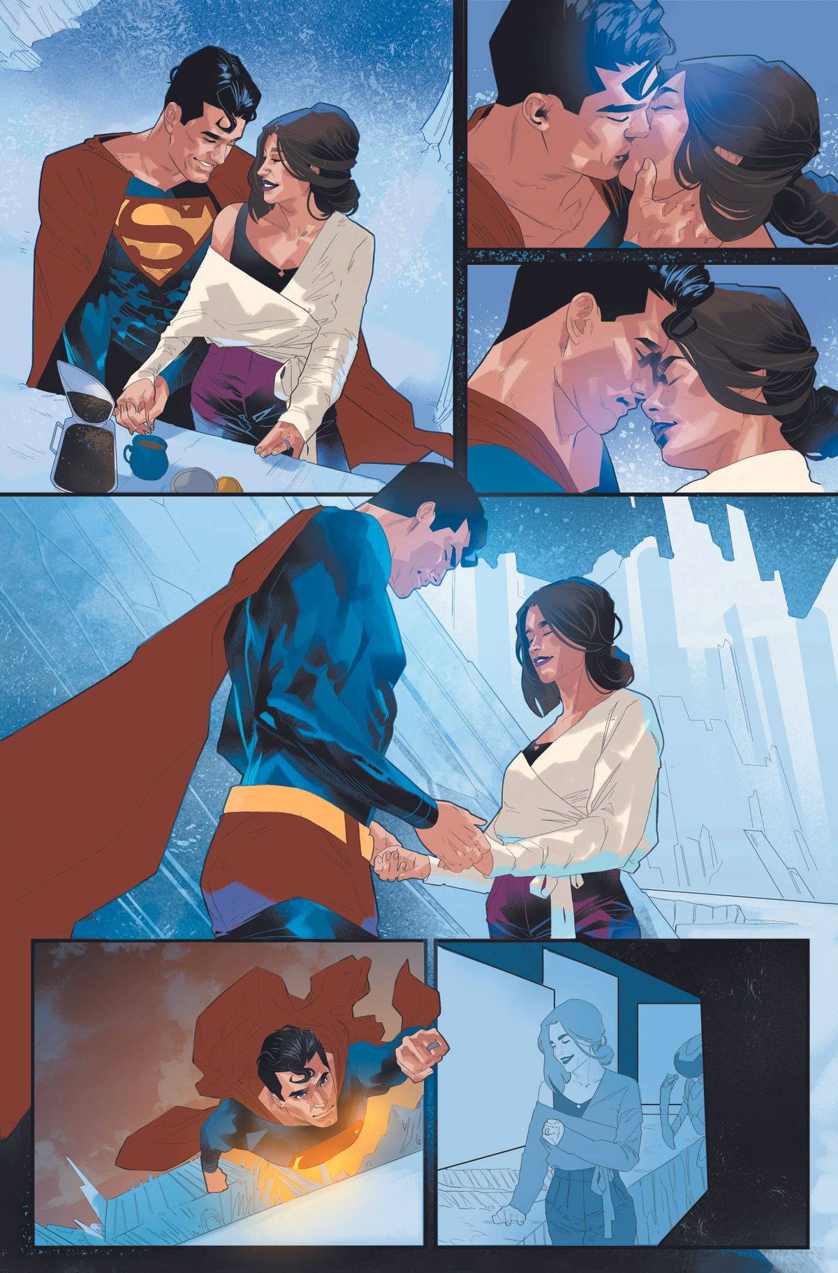 Art from Titans: Beast World: Metropolis #1