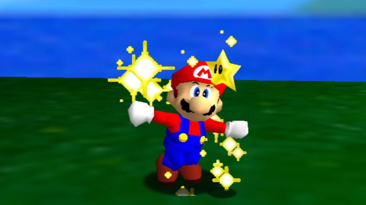 Super Mario 64 Gallery Set ALL 10 Paintings From the Game 