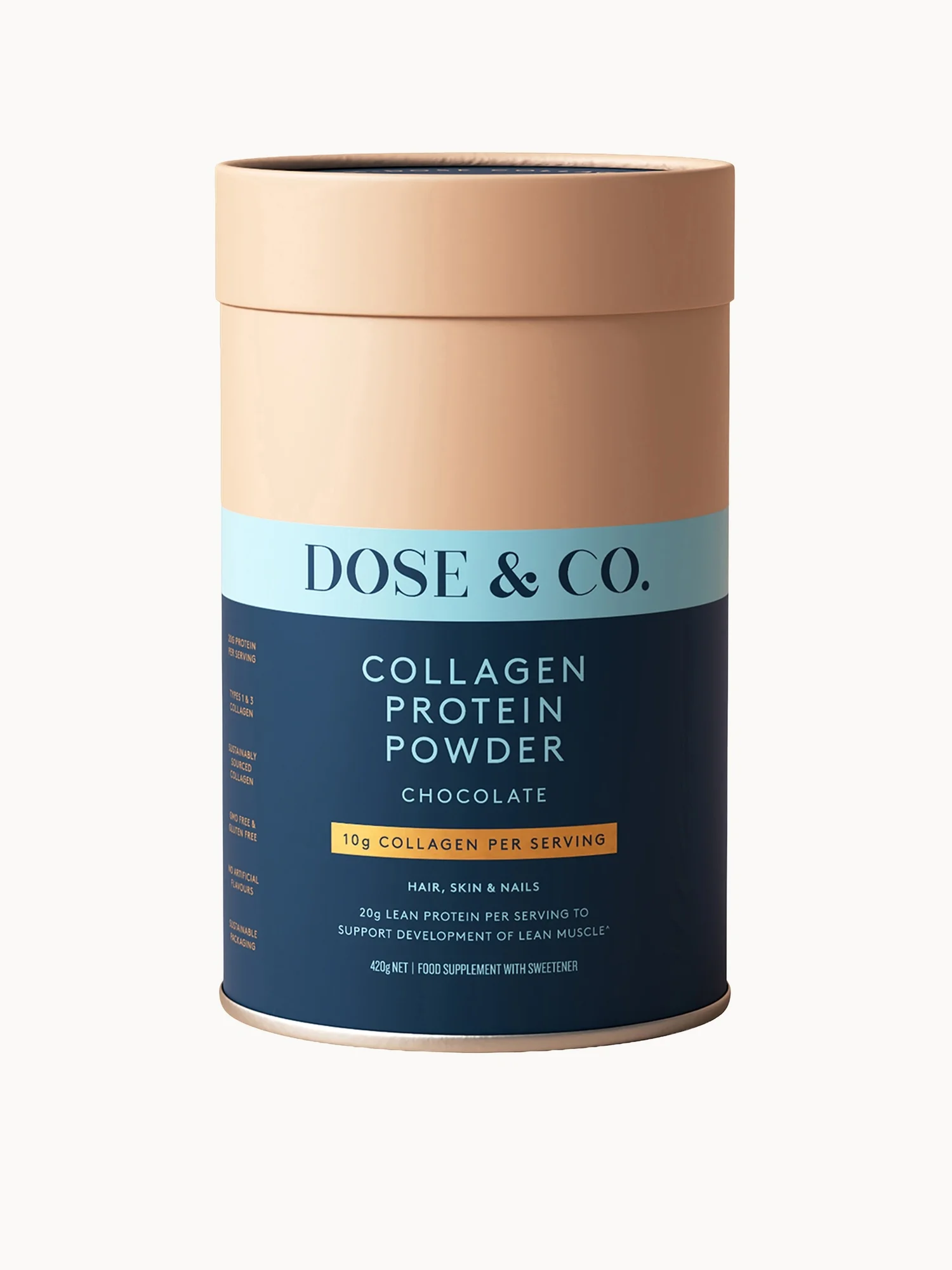 Dose &amp; Co Collagen Dairy Protein - Chocolate