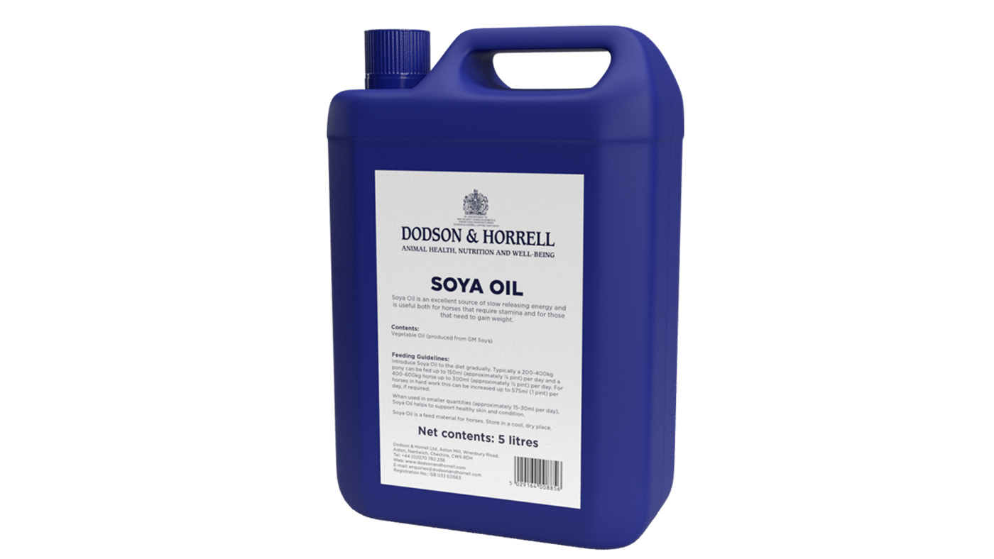 Dodson &amp;amp; Horrell Soya Oil, one of the best oils for horses