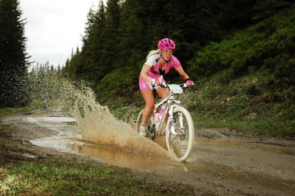 Belgium's Eva Bouwen has had a relaxed approach to the race