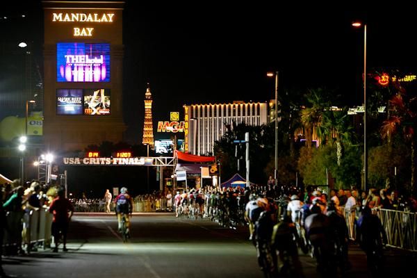 The final event of the USA Crits series took place under the lights in Las Vegas.
