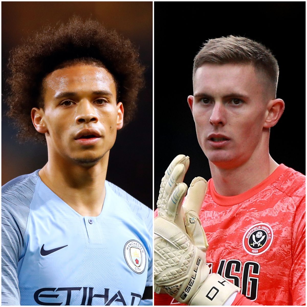 Leroy Sane and Dean Henderson