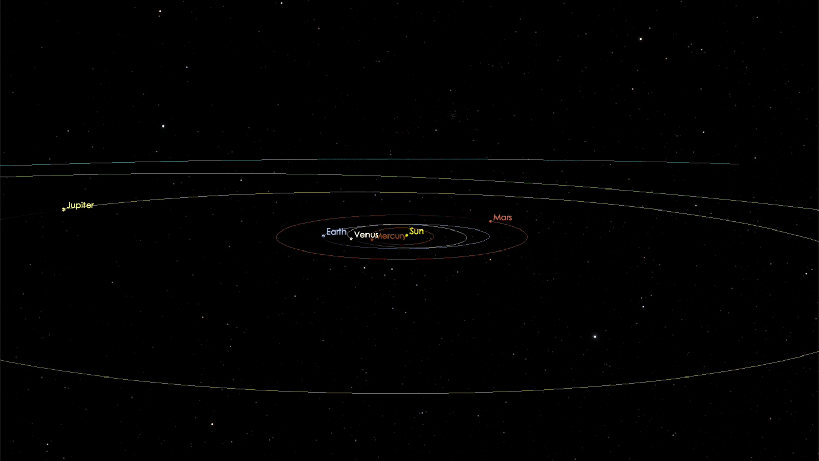 This NASA animation shows the path of A/2017 U1 — an object likely of interstellar origin — through the inner solar system. A/2017 U1 made its closest approach to the sun on Sept. 9 and is now zooming away 97,200 mph (156,400 km/h) relative to the sun.