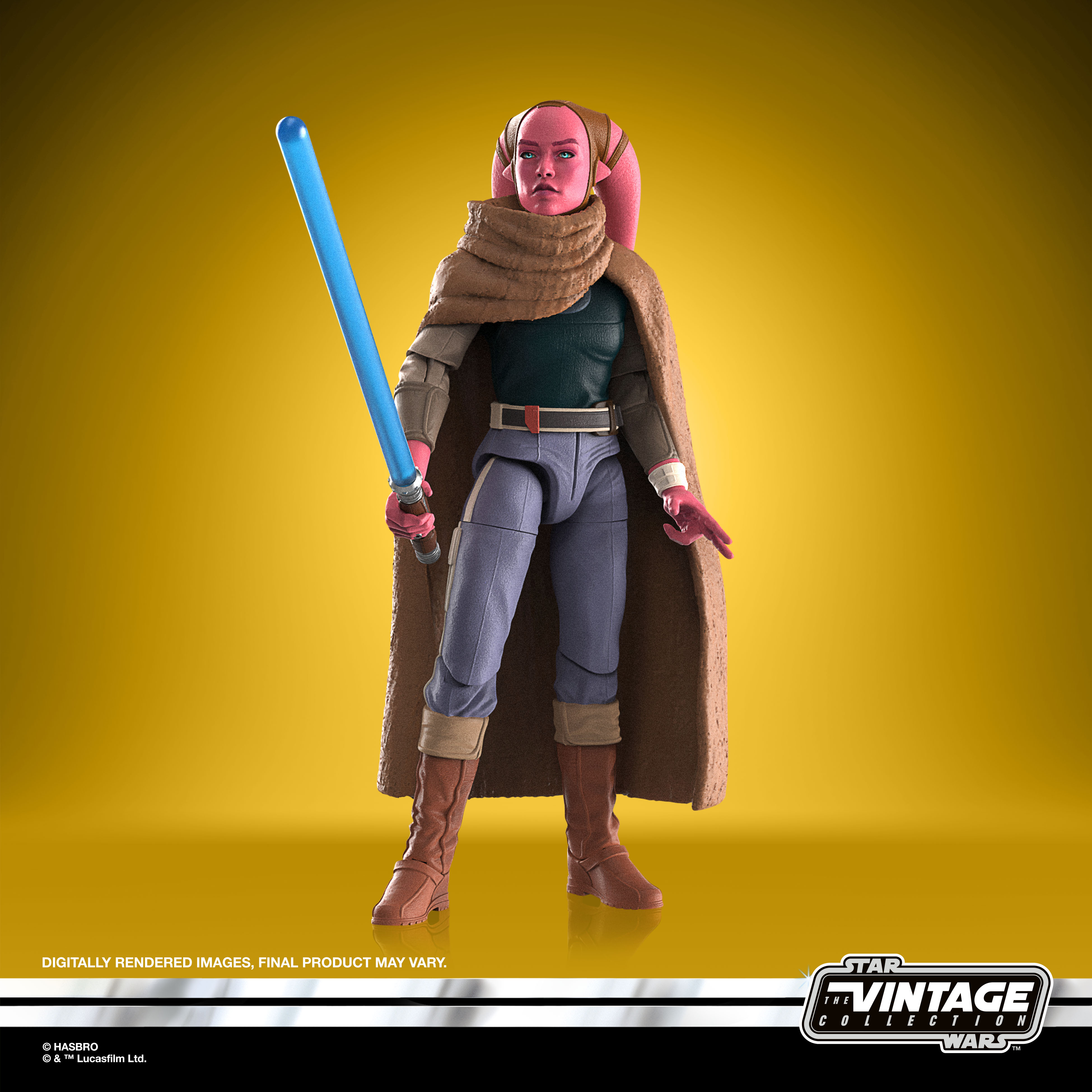 Star Wars action figure and accessory against a plain background