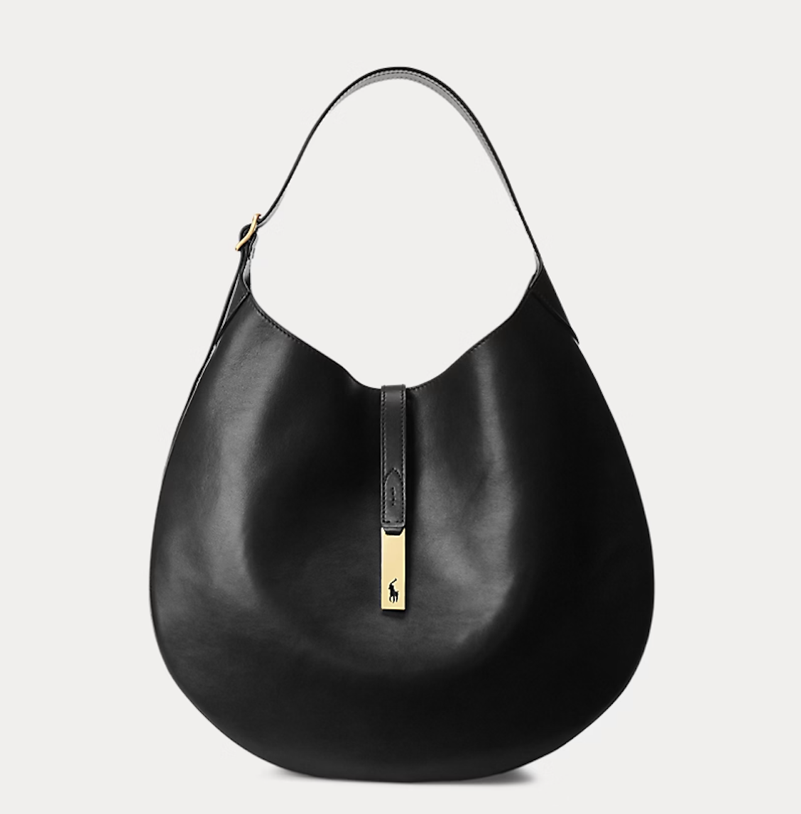 Polo ID Calfskin Large Shoulder Bag