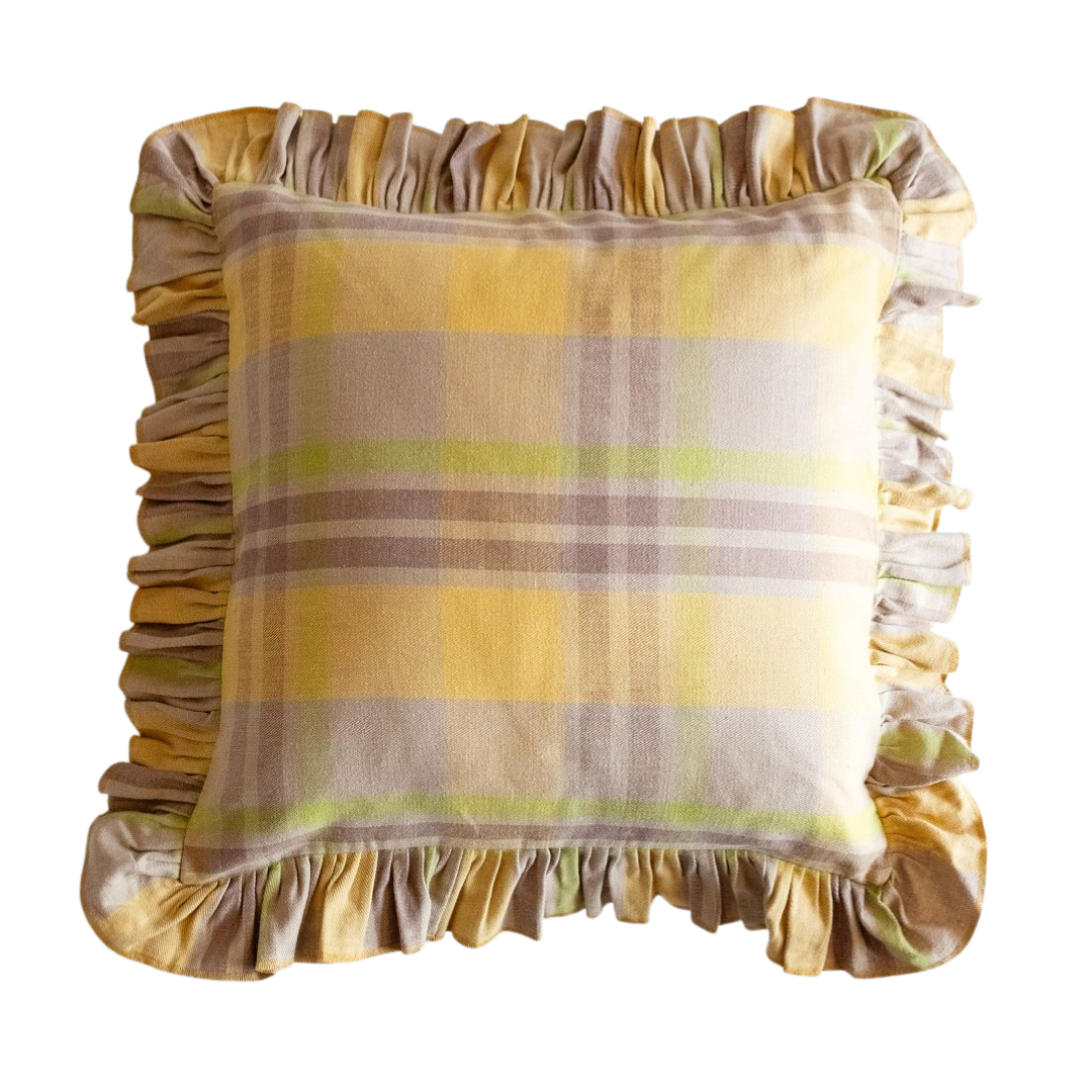 GreenRow, Velvet Matelasse Pillow Cover