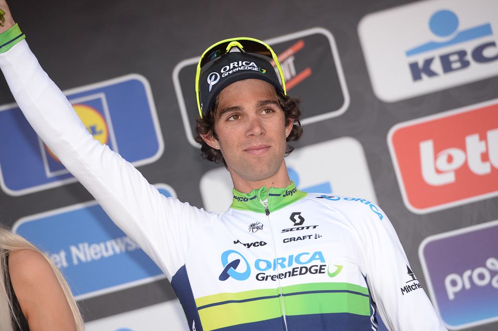 Matthews won the bunch sprint for second.