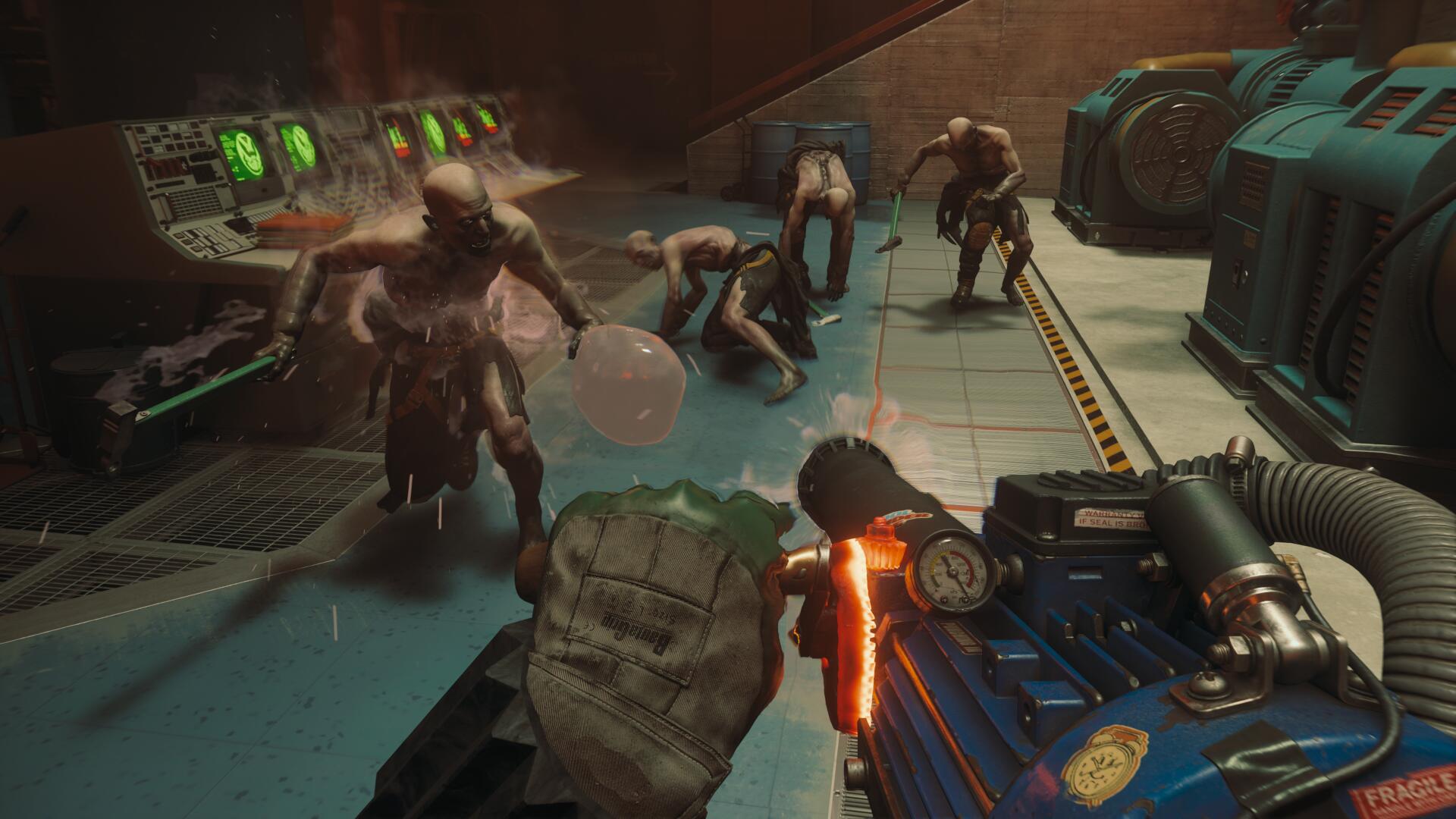 Fiery Hiss is executed in a player during Hotfijo's work mission in FBC: Breakbreak within the maintenance sector, however, a splash package player has made them wet