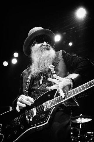 Billy Gibbons: "I’ve always been such a big admirer of Billy, watching his hands move on the fretboard with such fluidly is truly a thing of beauty!"