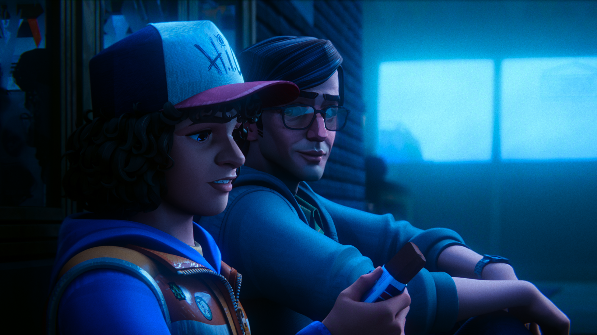 Dustin and Daniel in Stranger Things: Tales From '85