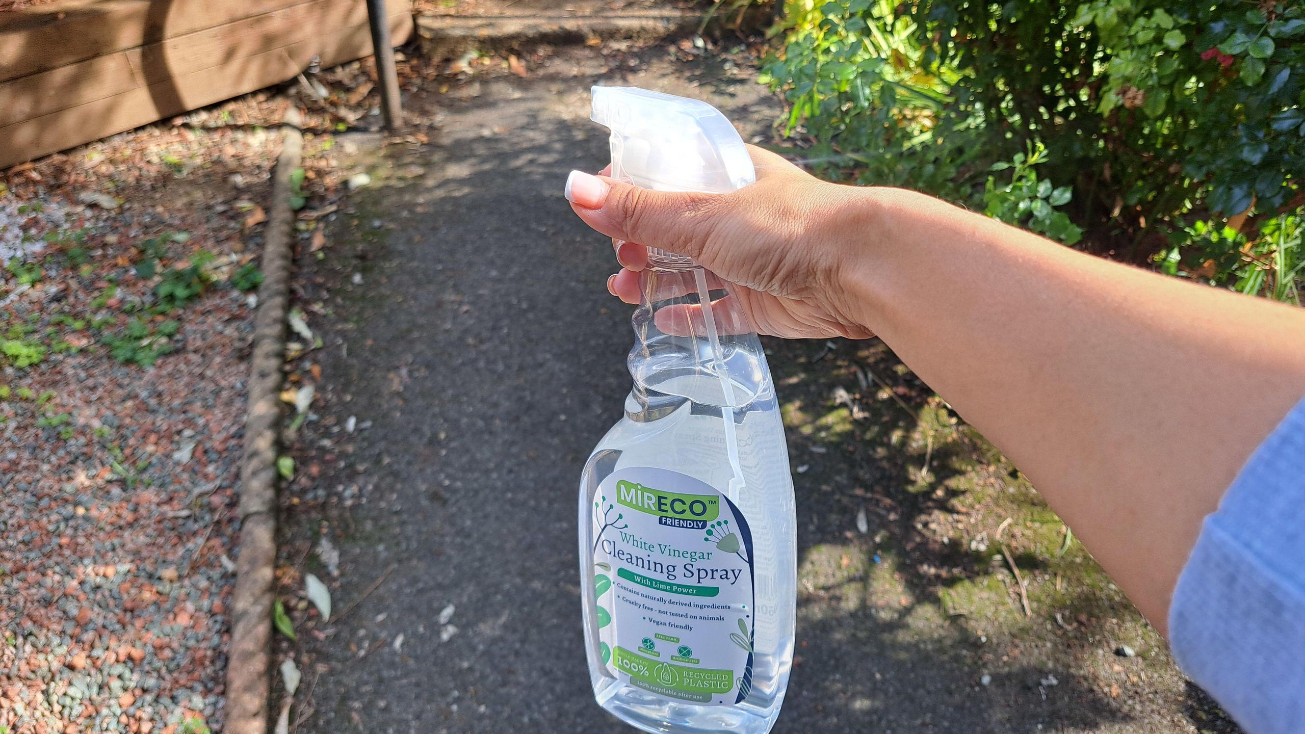 Gardeners are being urged to pour white vinegar on their patio this May — and it’s not as strange as it sounds