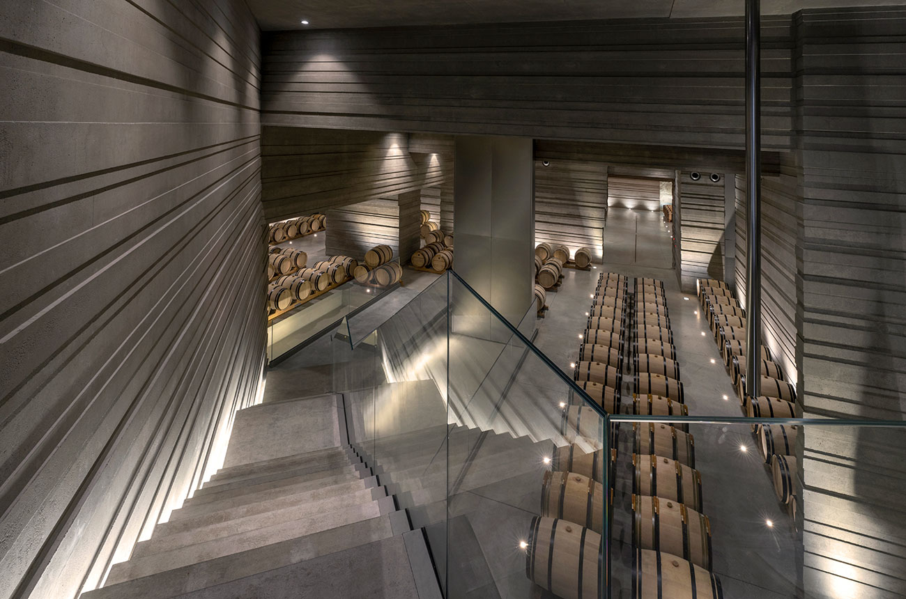 Masseto barrel cellar