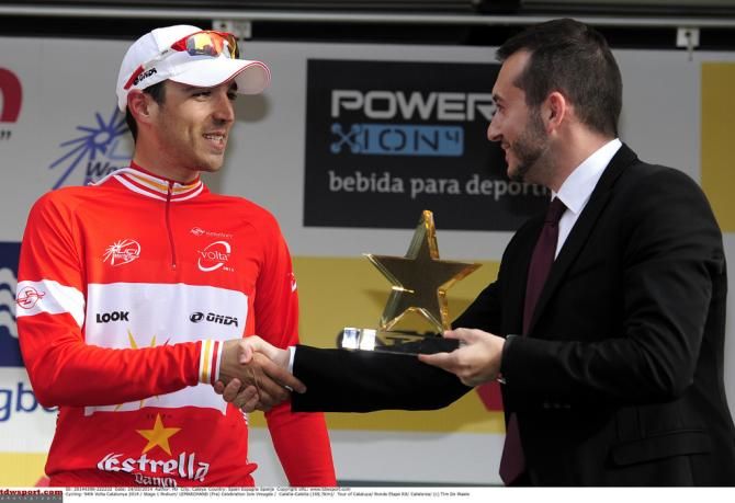 Romain Lemarchand (Cofidis) accepts his gold star