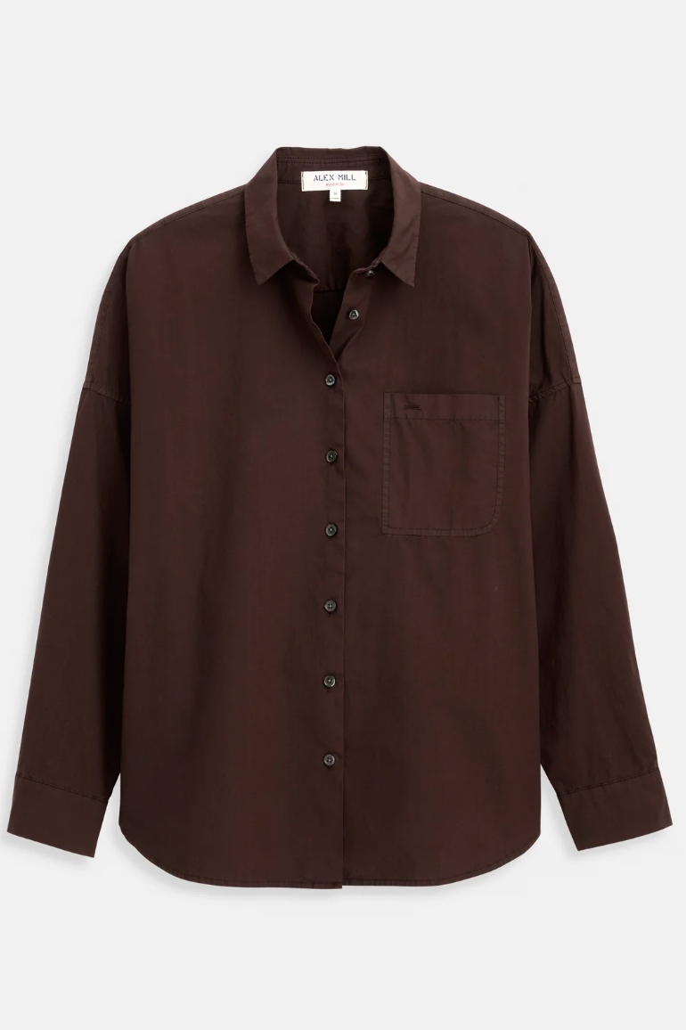 Alex Mill , Jo Shirt In Cotton Poplin