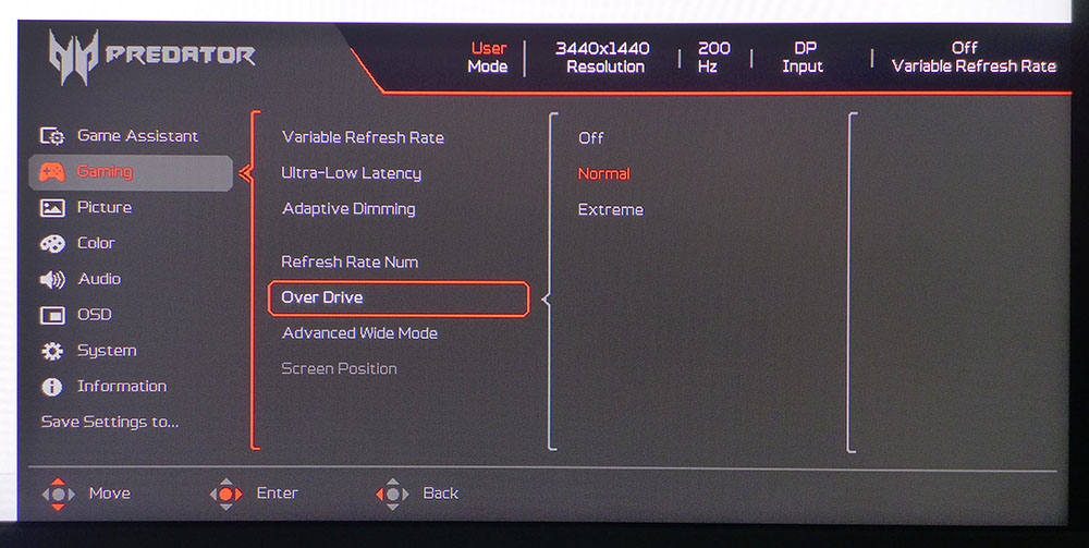 Acer Predator X34 X0