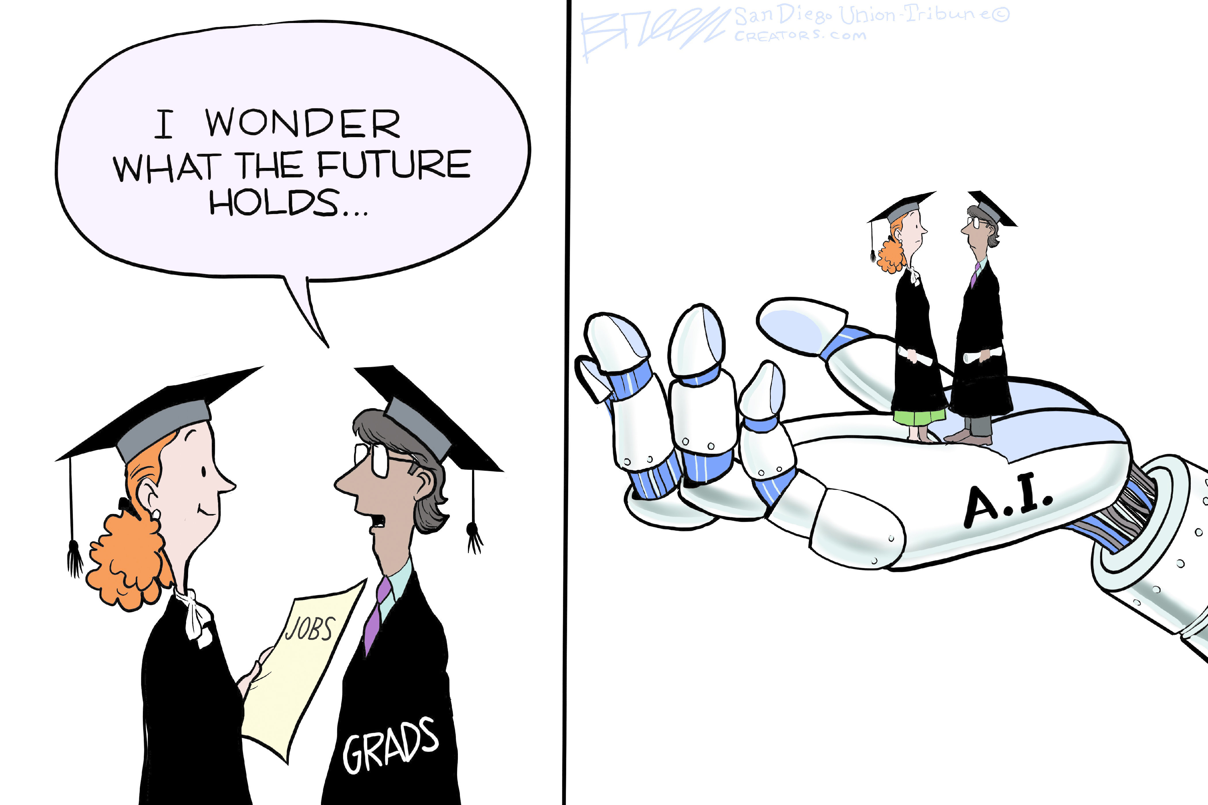 5 Ominously Funny Cartoons About AI The Week 5 Ominously Funny Cartoons About AI The Week