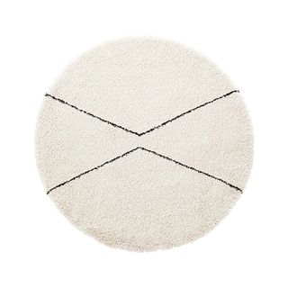 LaRedoute round berber style rug