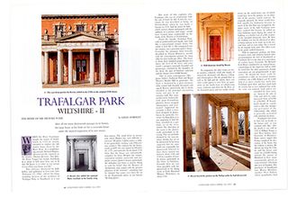 trafalgar park article country life 1997