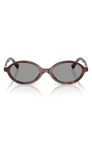 50mm Oval Sunglasses