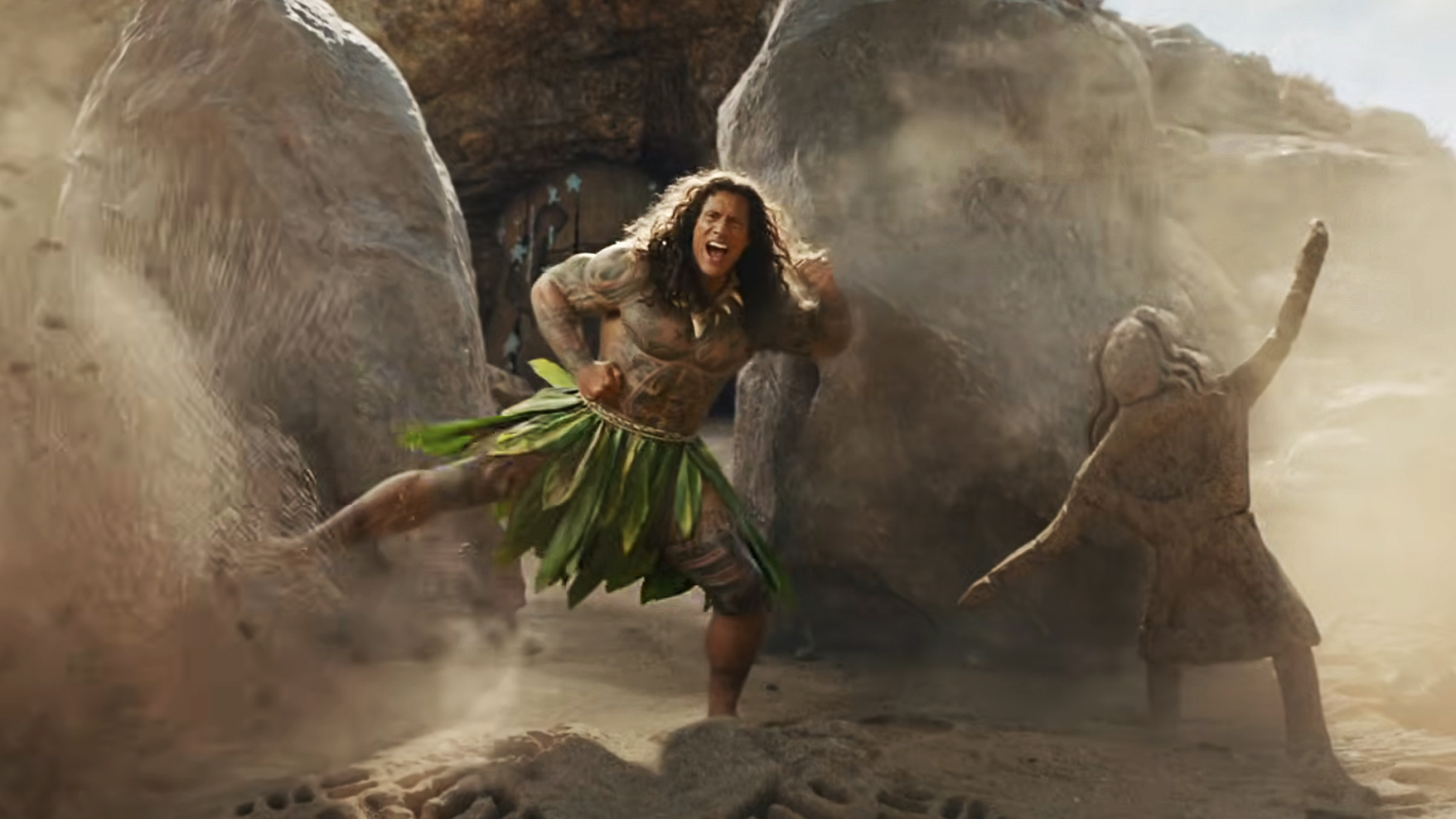 Dwayne the Rock Johnson returns as Maui, his deeply personal character, in the live action remake of Moana (2026).
