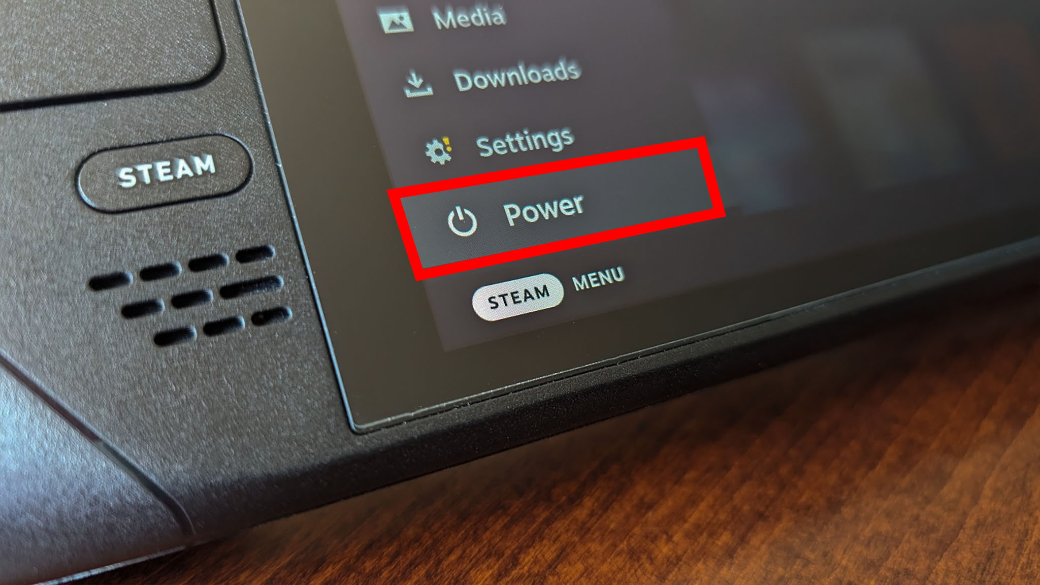 Google on Steam Deck: Power.