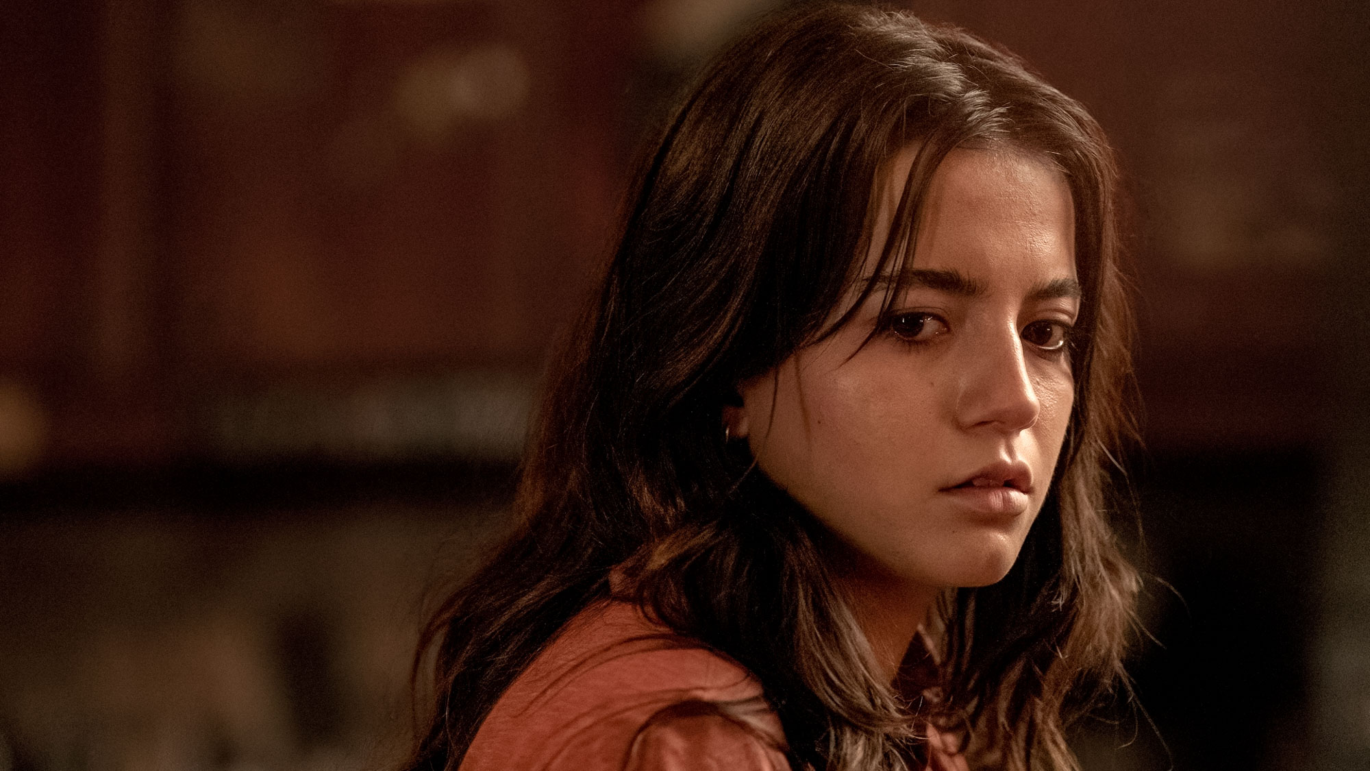 Isabela Merced in "The Last of Us" season 2 episode 7.
