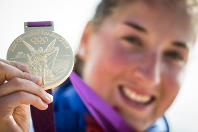 Olympic champion Julie Bresset (France)