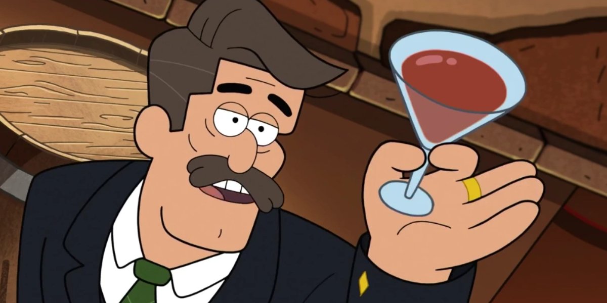 Nathan Fillion on Gravity Falls