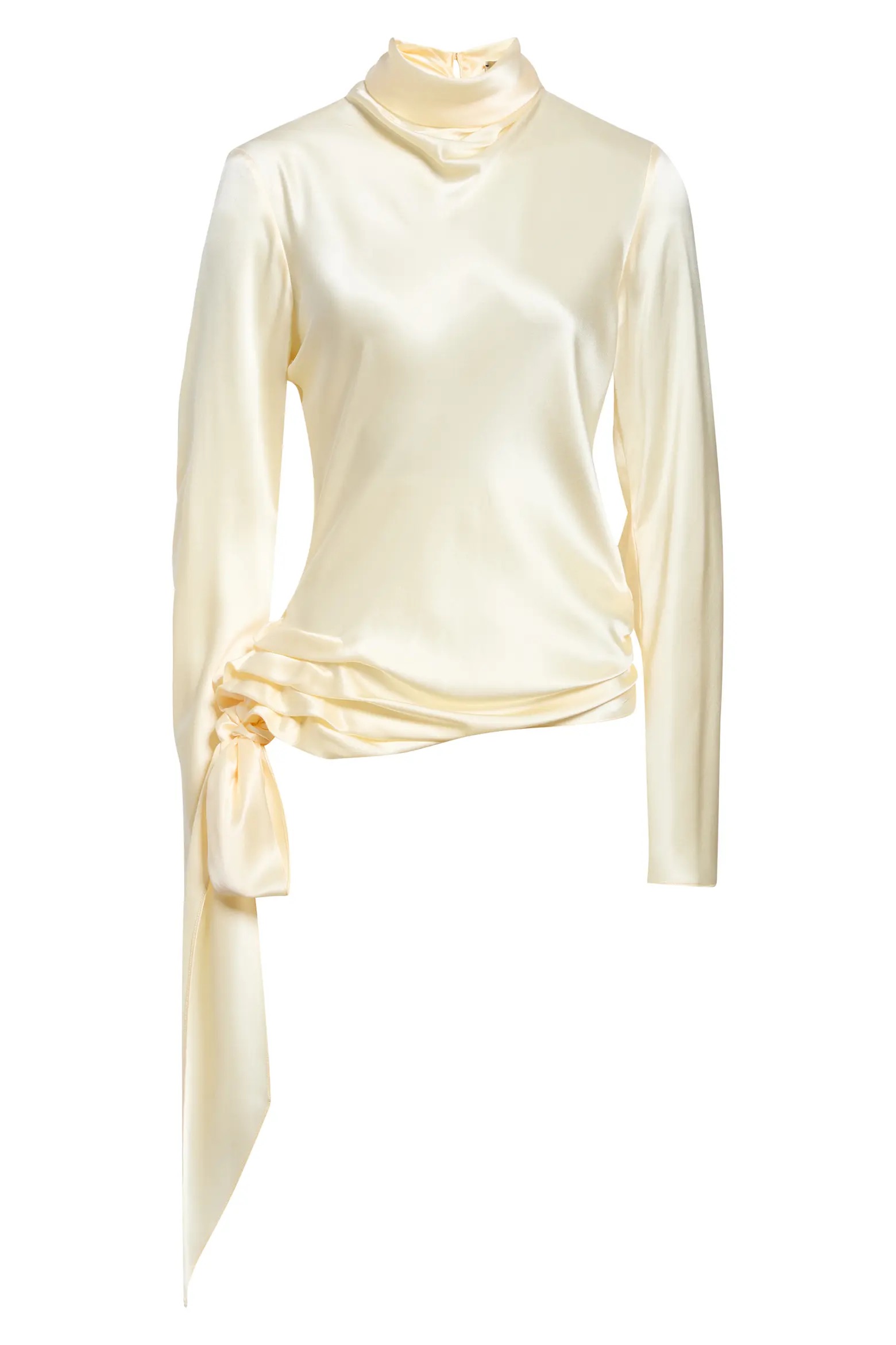 Kallmeyer, Ornella Draped Silk Georgette Top