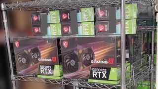 MSI RTX 3060 Gaming X Retail Boxes
