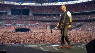 Bruce Springsteen onstage in London