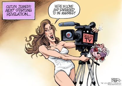 Editorial cartoon Caitlyn Jenner Entertainment