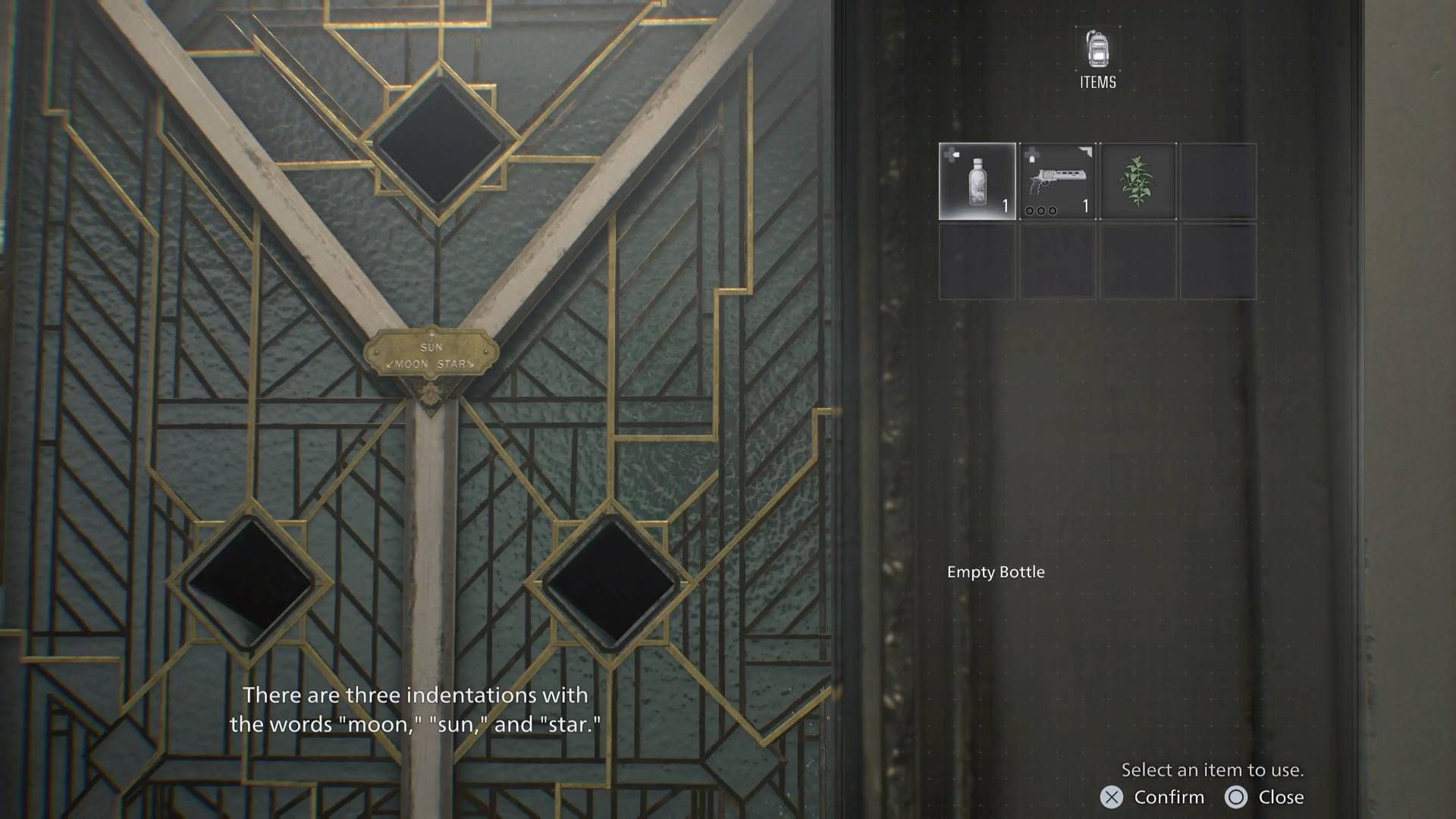 How to open the moon sun star door in Resident Evil Requiem